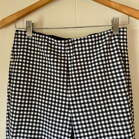 rag & bone Gingham Stretch Skinny Pants - Picture 5 of 8
